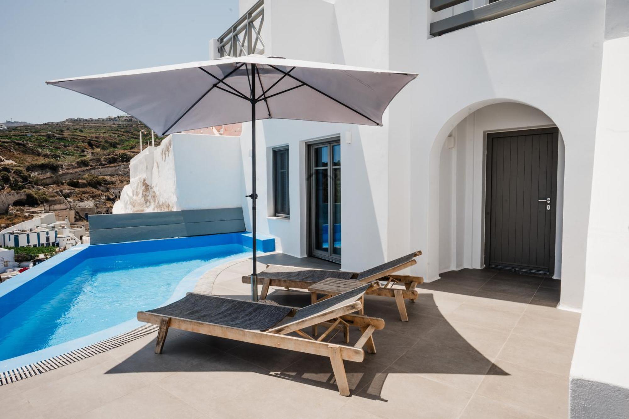 Amphitrite Suites Santorini Vóthon 客房 照片